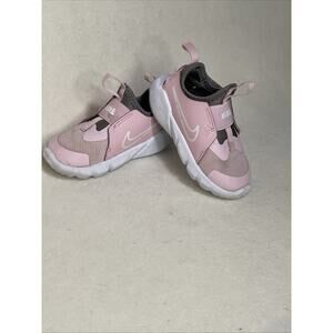 Kids' Nike Flex Runner 2 DJ6039-600 Girls Pink Foam/Grey Toddler Shoe Size 6c